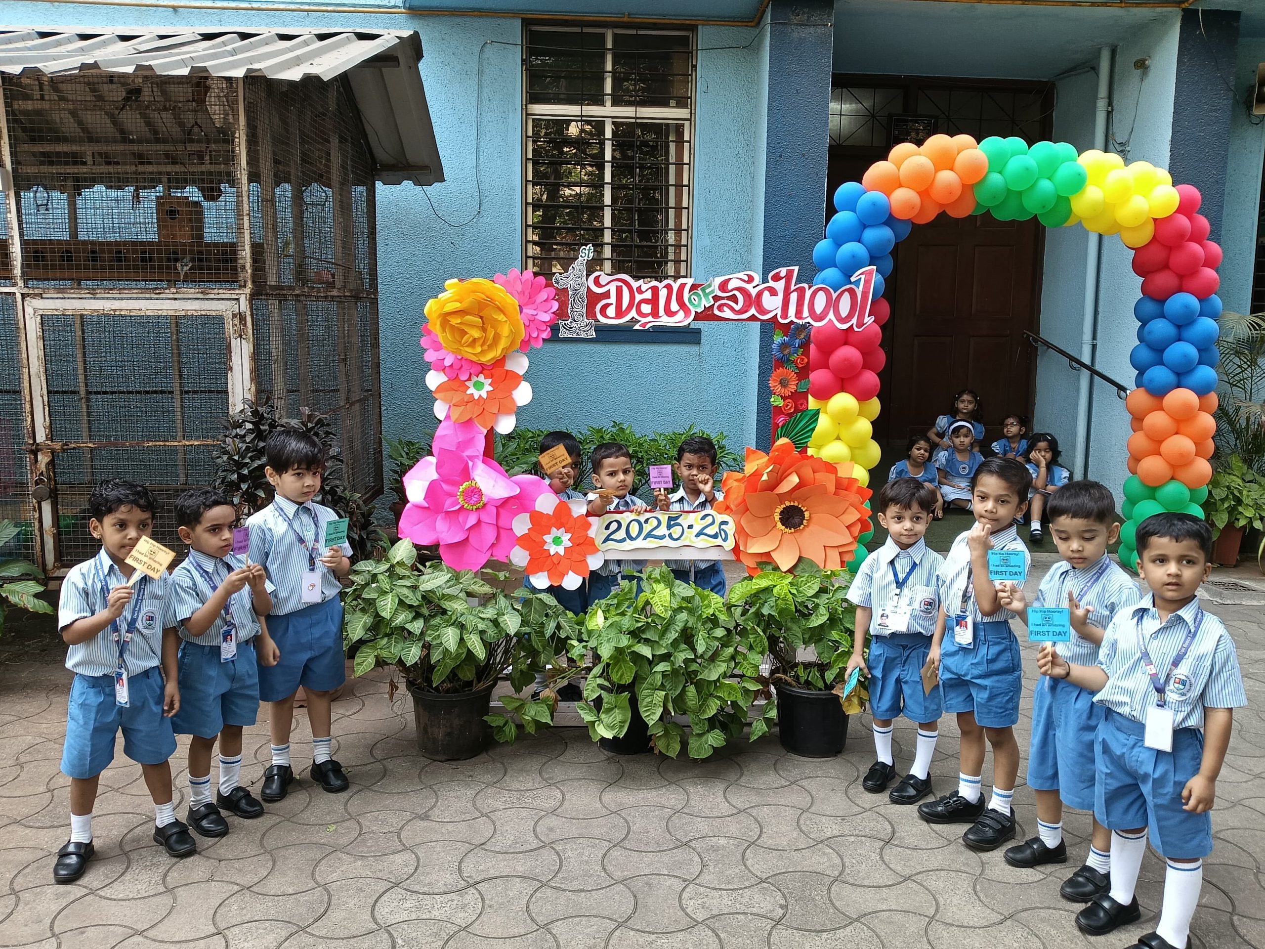 Foundation Stage First Day of School