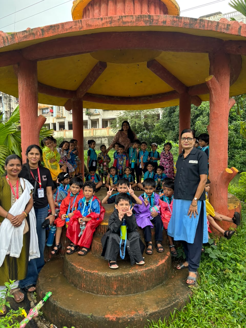 Jr. Kg Field Trip to Plant Nursery